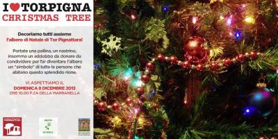 I Love Torpigna Christmas Tree
